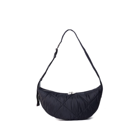 LIGHT 輕柔光 船型肩背軟包 - 橄欖綠/簡約黑(225-110)