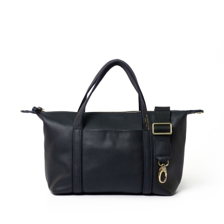 FUTUREME 真皮手提托特包 - 焦糖棕/簡約黑/月光灰(225-104)