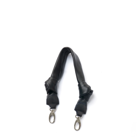 CUBE 真皮綁結短背帶 - 摩卡棕/簡約黑/月光灰(326-099)