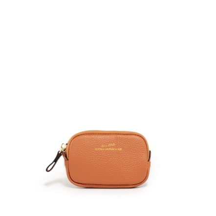 GOLD 牛皮鑰匙零錢包 - 夕陽棕/香檳紫/松石綠 ( 224-023 ) 