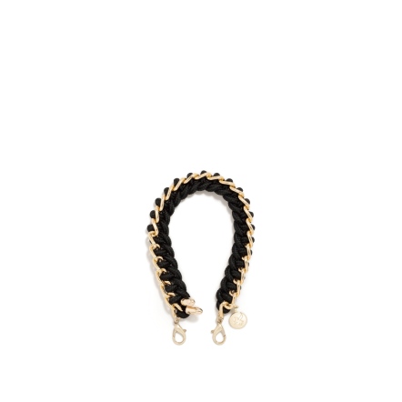 CUBE 編織金屬手挽鍊 - 簡約黑(324-042)