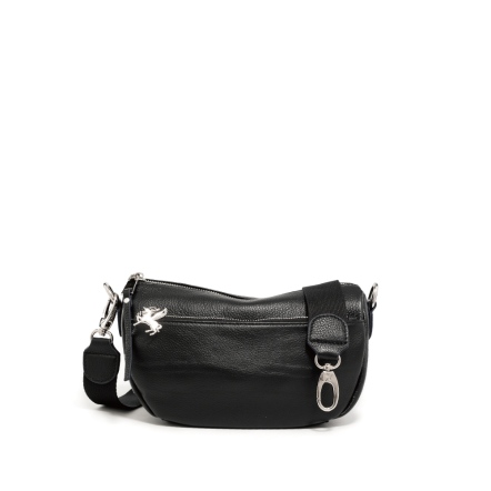 PEGASUS 牛皮船形斜背小包 - 薰衣草紫/鼠尾草綠/簡約黑(224-075)