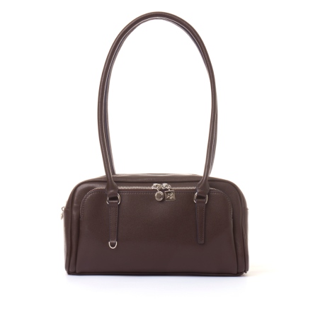 POP 長型肩背保齡球包 - 可可棕/霧光銀(226-138)