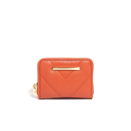 VIVA 羊皮卡零包 - 焦橙色 ( 221-747-20 ) USD$ 68.3