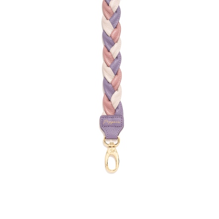 CLAIRE 牛皮編織短背帶 - 丁香紫 ( 222-848-57 ) USD$ 86.5