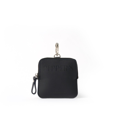 INK 真皮方形鑰匙零錢包 - 奶油黃/赭石棕/迷霧藍/簡約黑/月光灰(325-090)