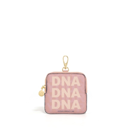 DNA 超纖素皮革方形零錢包 - 玫瑰粉/摩卡棕/冰晶藍 ( 223-974) USD$ 22.1