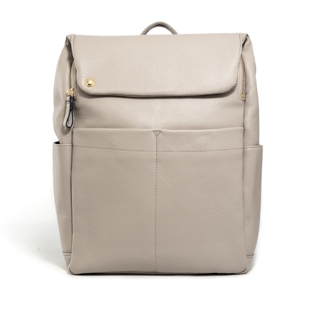 PEGASUS 牛皮掀蓋後背包 - 象牙灰 ( 221-752 ) USD$ 230.3