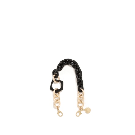 GOLD 鐵鍊造型手挽鍊 - 簡約黑(324-034) USD$ 30.6