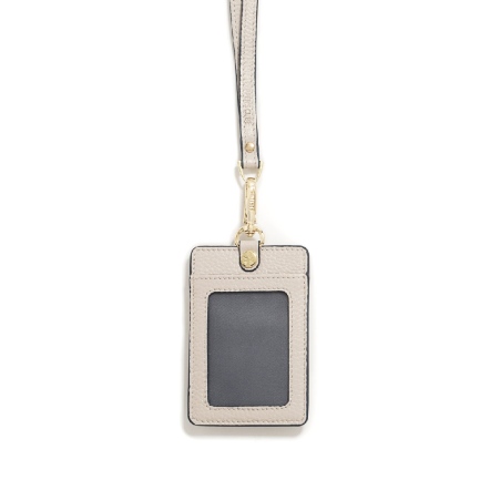 DOT 牛皮直式證件套 - 拿鐵棕/午夜藍/月光灰 ( 222-896 )