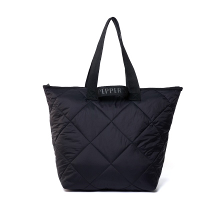 LIGHT 輕柔光 旅行拉鍊托特袋 - 橄欖綠/簡約黑(225-111)