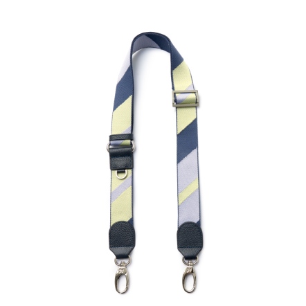 HOPE 斜紋編織可調整背帶 - 摩卡棕/葡萄紫/長春花/午夜藍/海綠石 (222-855)